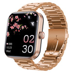 Smart Watch with Heart Rate, Blood Pressure, Body Temperature Monitoring, Sleep Tracking, Step Counter,
