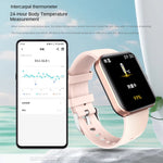 Smart Watch with Heart Rate, Blood Pressure, Body Temperature Monitoring, Sleep Tracking, Step Counter,